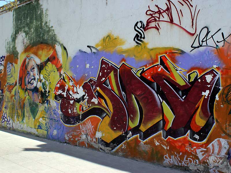 Murals in Granada, Spain 2012